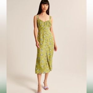 slim midi dress